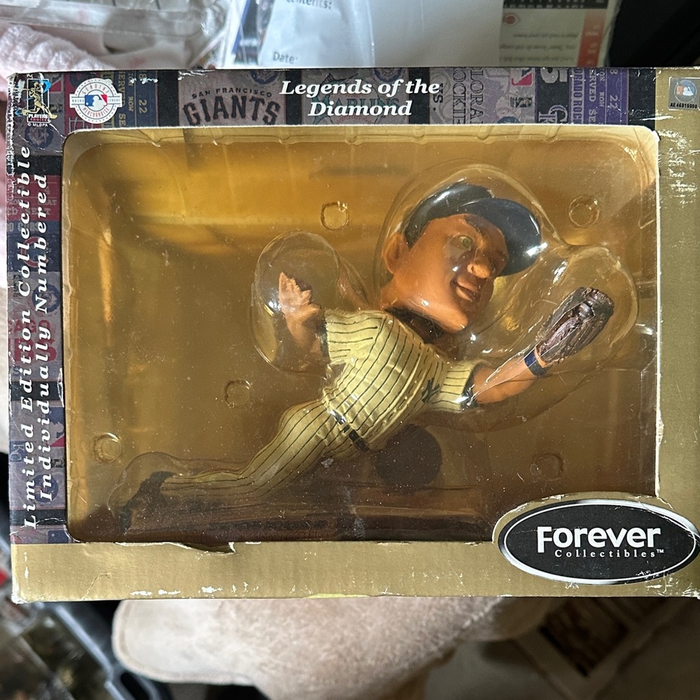 Forever Collectibles Legends of the Diamond Bobblehead - Blue and Brown